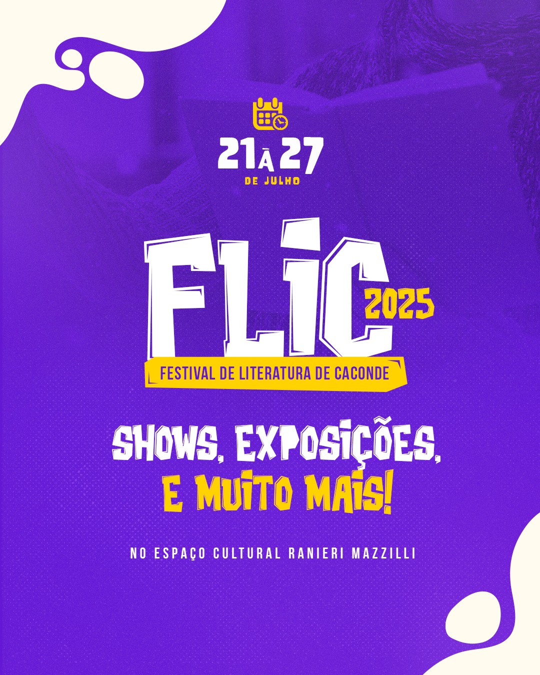 Caconde realiza o FLIC 2025 e transforma a cidade em palco da literatura e cultura regional